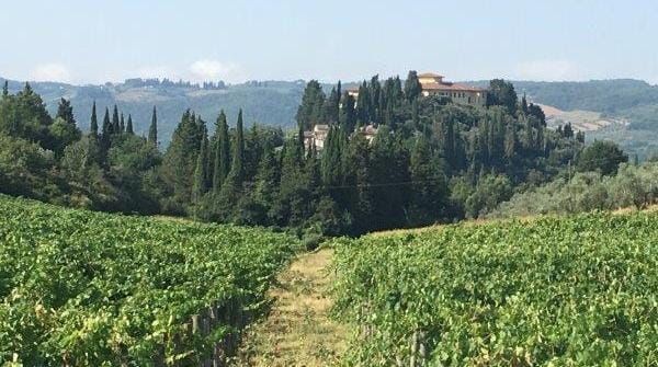 a villa in tuscany