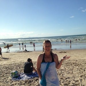 Joanna at the Gold Coast